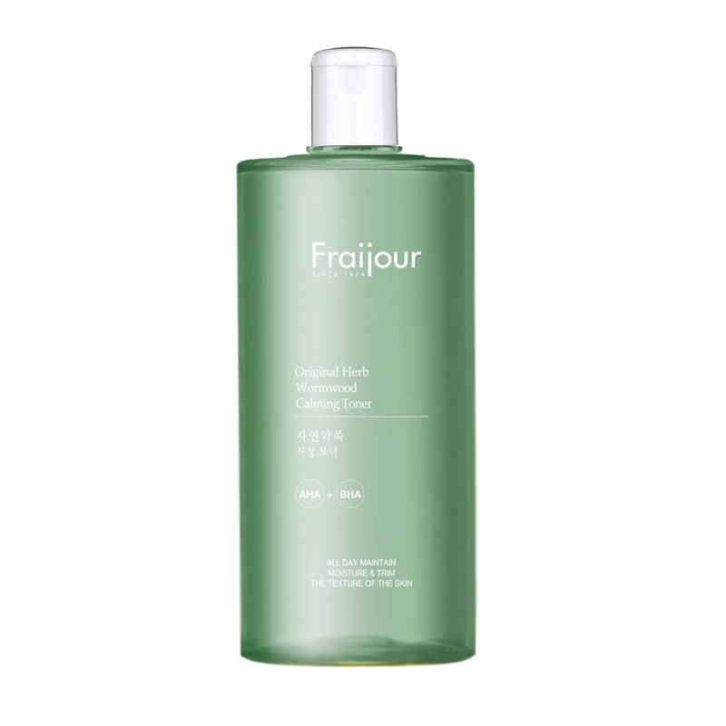 [FRAIJOUR] Тонер для лица AHA-/BHA-КИСЛОТЫ Original Herb Wormwood Calming Toner, 500 мл