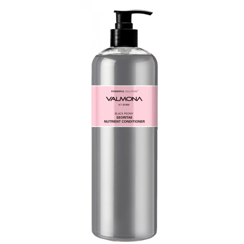 [VALMONA] Кондиционер ЧЕРНЫЙ ПИОН/БОБЫ Black Peony Seoritae Nutrient Conditioner,480 мл