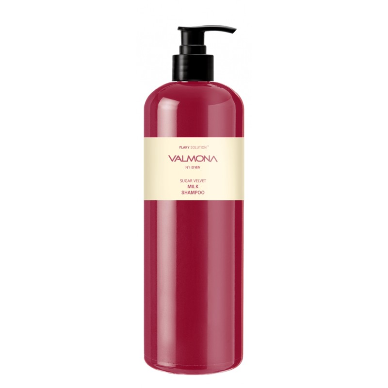 [VALMONA] Шампунь для волос ЯГОДЫ Sugar Velvet Milk Shampoo, 480 мл