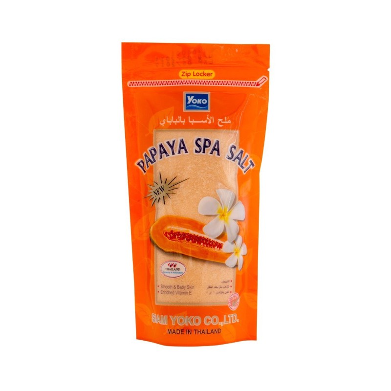 [YOKO] Скраб для тела солевой ПАПАЙЯ Yoko Siam Papaya Spa Salt, 300г