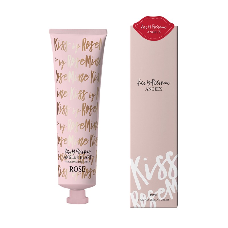 [KISS BY ROSEMINE] [Kiss by Rosemine] Крем для рук АРОМАТ "АНГЕЛЬСКАЯ РОЗА" Kiss by Rosemine Fragrance Hand Cream Angel