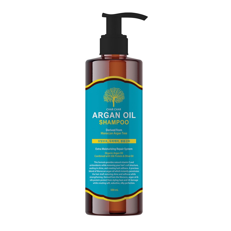 [CHAR CHAR] Шампунь для волос АРГАНОВОЕ МАСЛО Argan Oil Shampoo, 500 мл