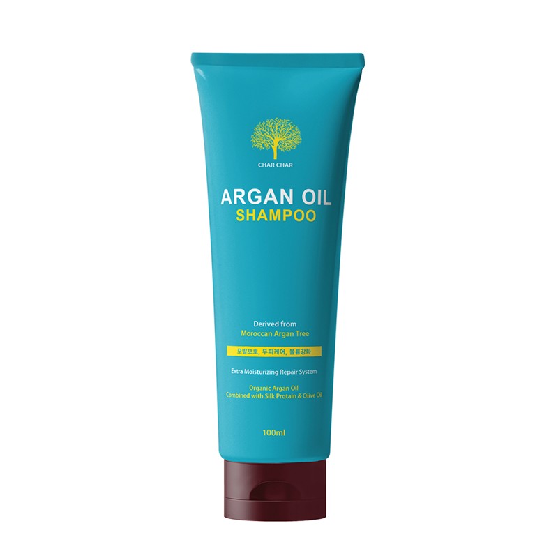[CHAR CHAR] Шампунь для волос АРГАНОВОЕ МАСЛО Argan Oil Shampoo, 100 мл