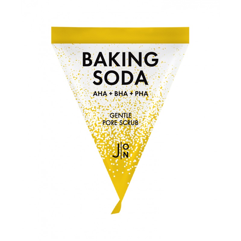 [J:ON] BAKING SODA НАБОР Скраб-пилинг для лица СОДОВЫЙ Baking Soda Gentle Pore Scrub, 20 шт * 5гр