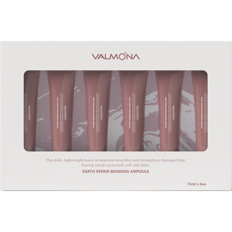 [VALMONA] НАБОР Сыворотка для волос ВОССТАНОВЛЕНИЕ Earth Repair Bonding Ampoule, 6 шт * 15 мл