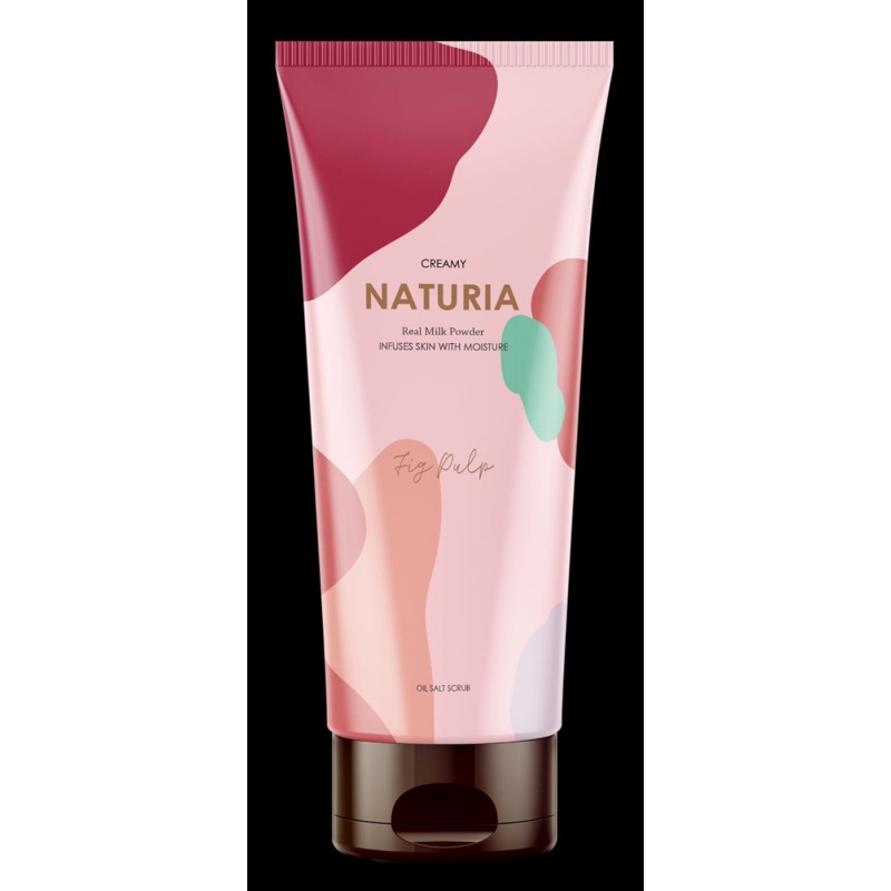 [NATURIA] [NATURIA] Скраб для тела ИНЖИР Creamy Oil Salt Scrub - Fig Pulp, 250 гр