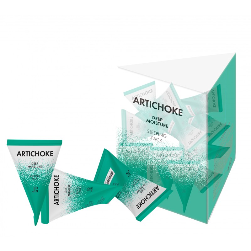 [J:ON] [J:ON] АРТИШОК НАБОР Маска для лица Artichoke Deep Moisture Sleeping Pack, 20 шт * 5 мл