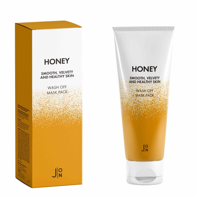 [J:ON] [J:ON] МЕД Маска для лица Honey Smooth Velvety and Healthy Skin Wash Off Mask Pack, 50 мл