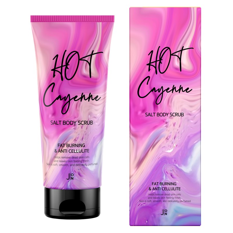 [J:ON] [J:ON] Скраб для тела АНТИЦЕЛЛЮЛИТНЫЙ Hot Cayenne Salt Body Scrub, 250 гр