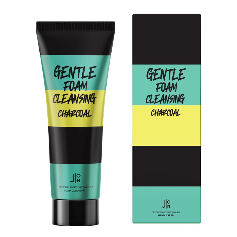 [J:ON] [J:ON] Пенка для умывания УГОЛЬ Gentle Foam Cleansing Charcoal, 100 мл