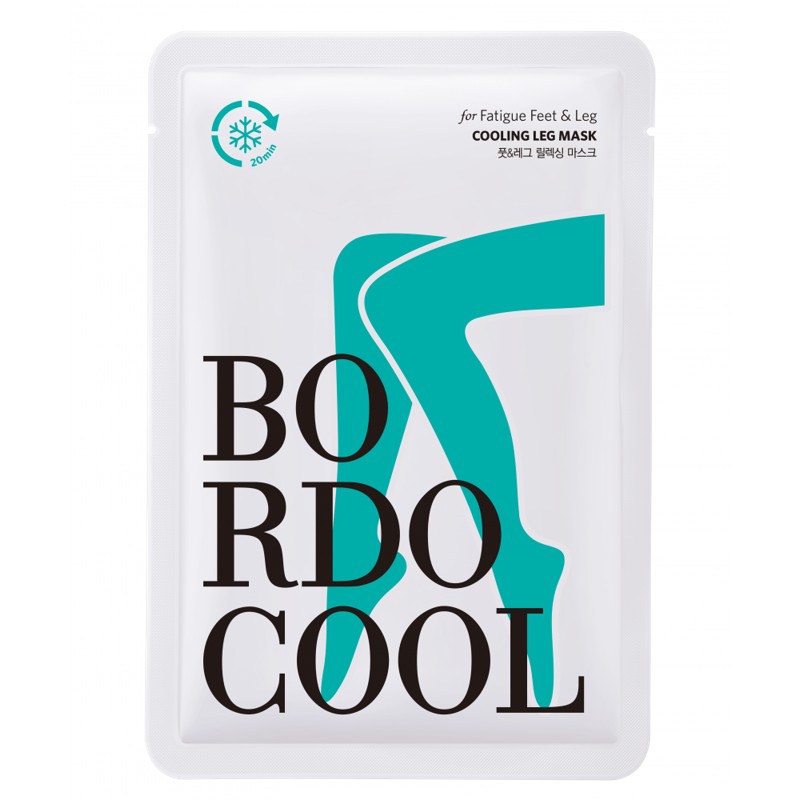 [BORDO] Маска-носочки для ног ОХЛАЖДЕНИЕ Bordo Cooling Leg Mask, 40 г