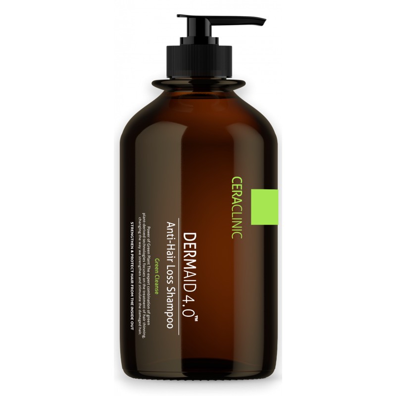 [CERACLINIC] Шампунь для волос ПРОТИВ ВЫПАДЕНИЯ DERMAID 4.0 Anti-Hair Loss Shampoo Green Cleanse, 1000 мл
