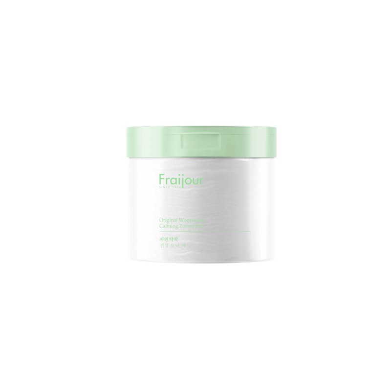 [FRAIJOUR] Тонизирующие пэды для лица с АНА/ВНА/РНА Original Herb Wormwood Pore Pad, 60шт/170 мл