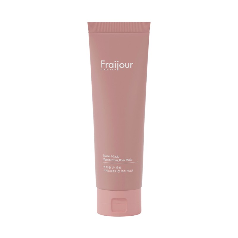 [FRAIJOUR] Biome 5-Lacto Retexturizing Rosy Mask Обновляющая маска для лица ПРОБИОТИКИ, 75 гр