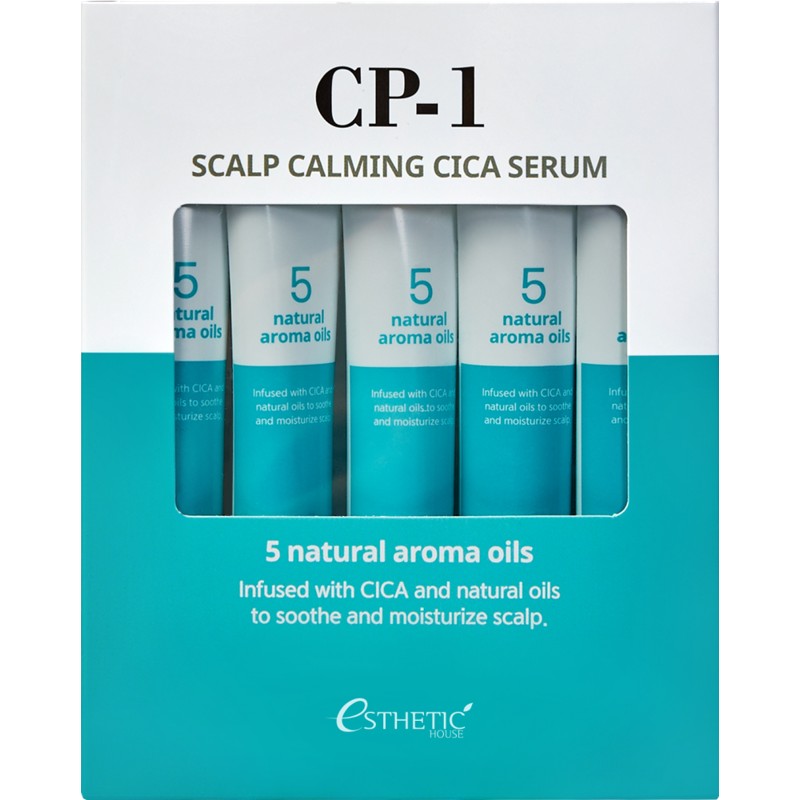 [ESTHETIC HOUSE] Сыворотка для кожи головы УСПОКАИВАЮЩАЯ CP-1 Scalp Calming Cica Serum, 5 шт * 20 мл