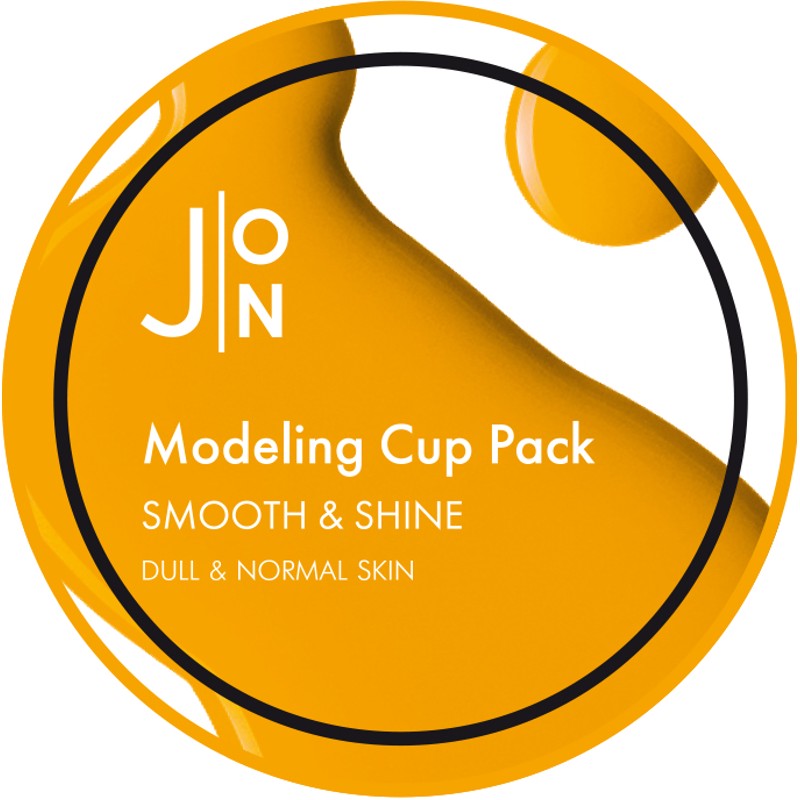 [J:ON] [J:ON] Альгинатная маска для лица ГЛАДКОСТЬ/СИЯНИЕ Smooth & Shine Modeling Pack, 18 гр