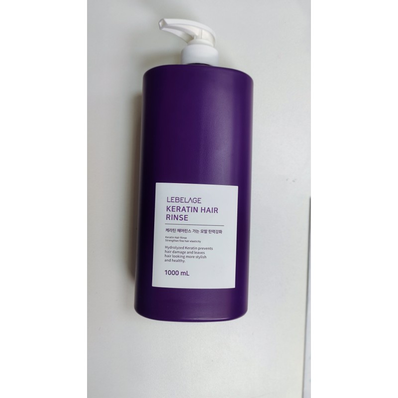 [LEBELAGE] Кондиционер для волос КЕРАТИН Keratin Hair Rinse, 1000 мл