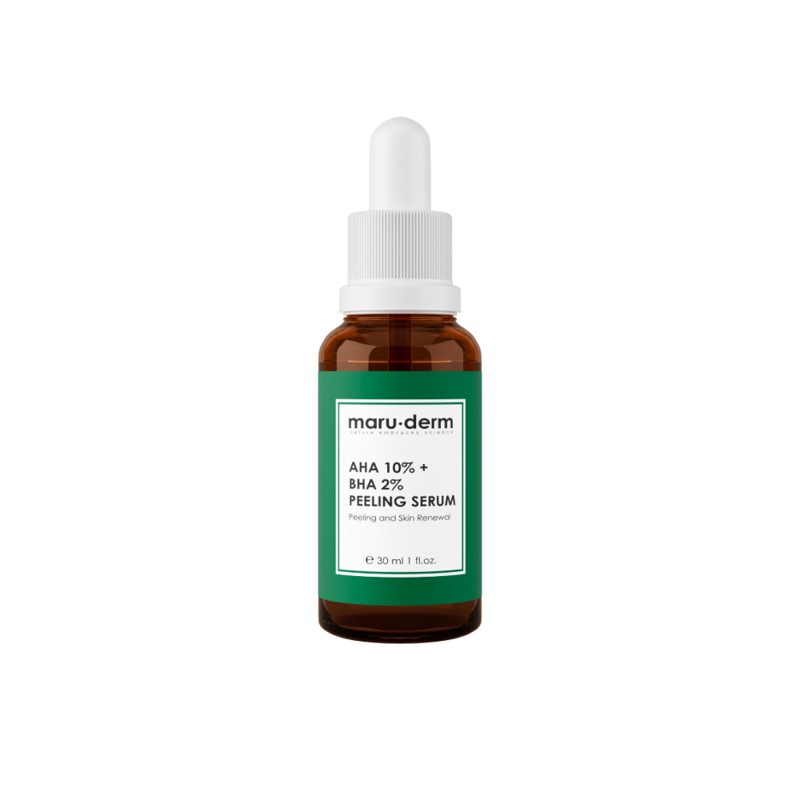 [MARU.DERM] Сыворотка-пилинг для лица AHA %10 + BHA %2 Peeling Serum, 30 мл