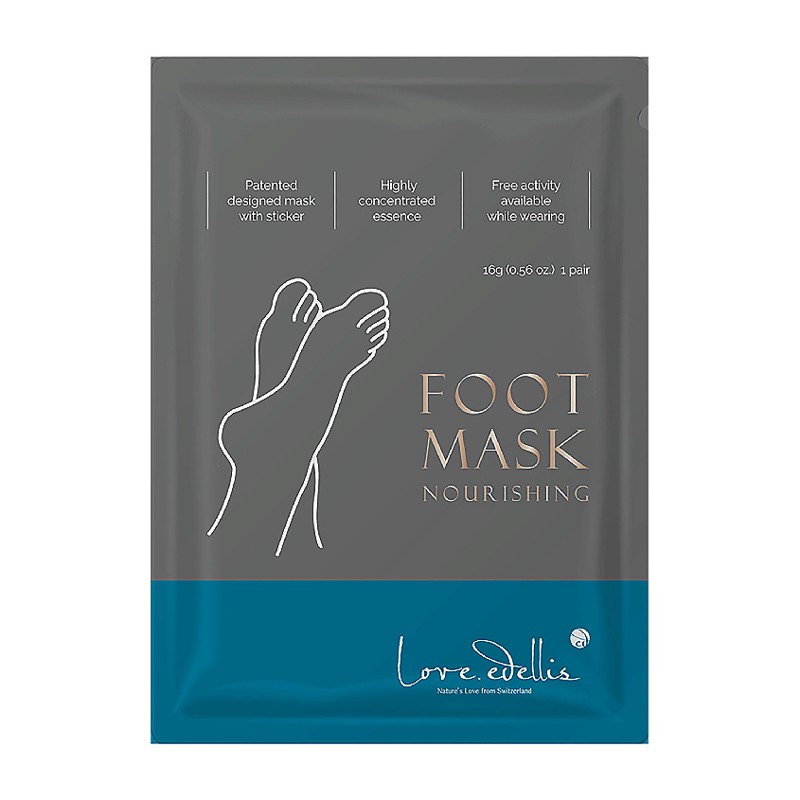 [LOVE.EDELLIS] Маска для ног ПИТАТЕЛЬНАЯ Foot Mask Nourishing, 16 гр