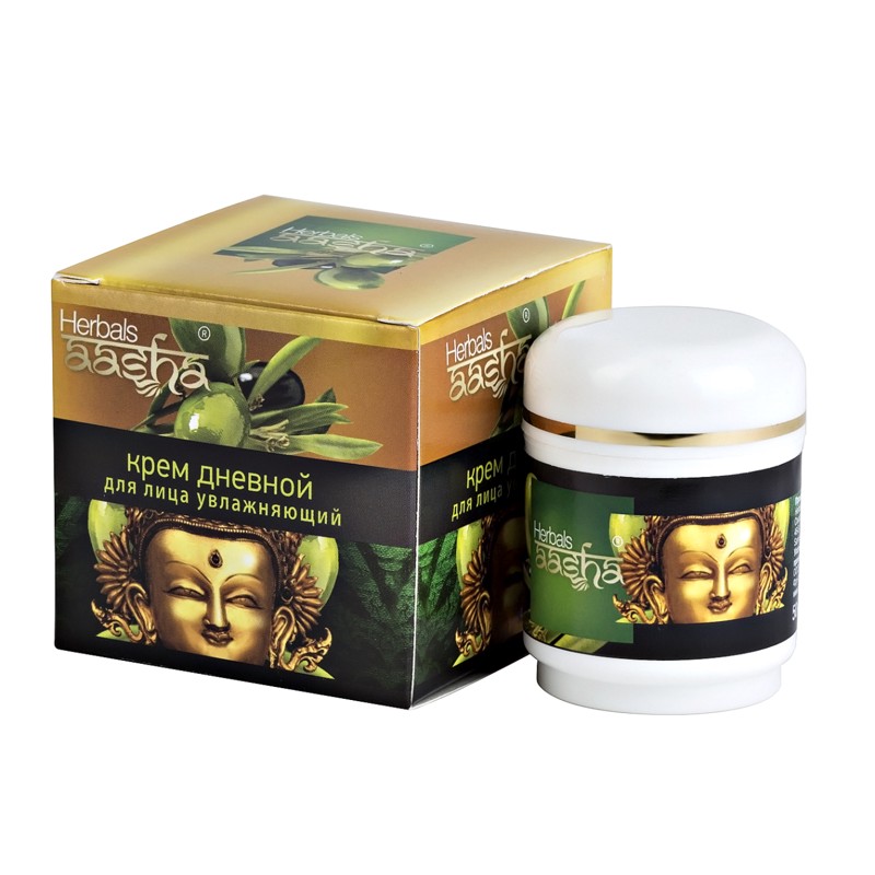 [AASHA HERBALS] Крем для лица УВЛАЖНЯЮЩИЙ дневной, 50 мл
