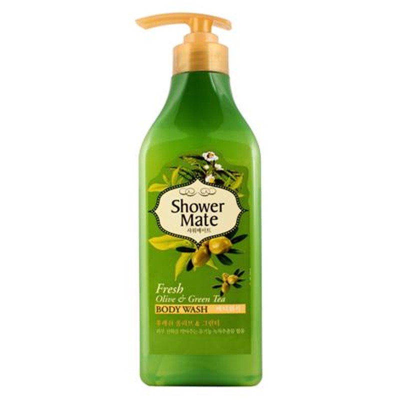 [SHOWER MATE] Гель для душа ЗЕЛЕНЫЙ ЧАЙ Fresh Green Tea Body Wash, 550 мл