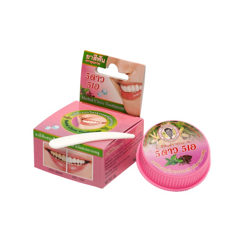 [5 STAR COSMETIC] Зубная паста ГВОЗДИКА травяная, 25 гр