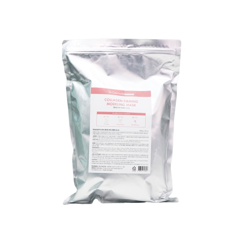 [DR. CEURACLE] Альгинатная маска для лица КОЛЛАГЕН увлажняющая Collagen Modeling Mask, 1000 гр