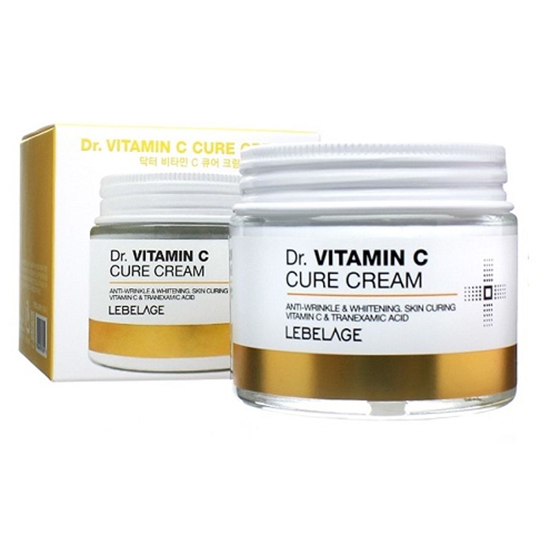 [LEBELAGE] Крем для лица антивозрастной выравнивающий рельеф ВИТАМИН С Dr. Vitamin C Cure, 70 мл