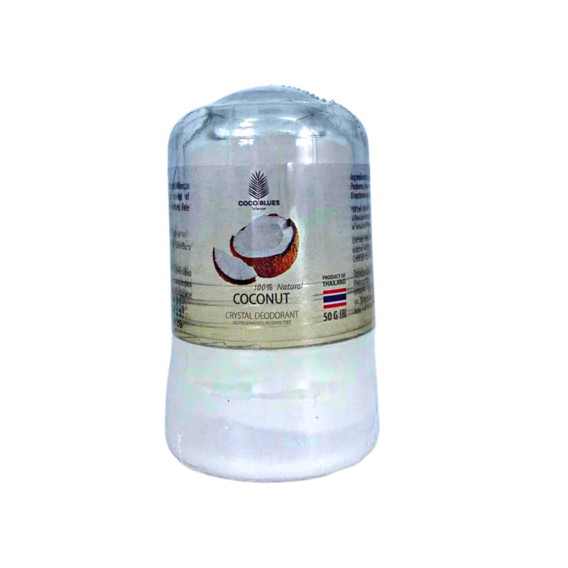[COCO BLUES] Дезодорант кристаллический КОКОС Coconut crystal deodorant, 50 гр