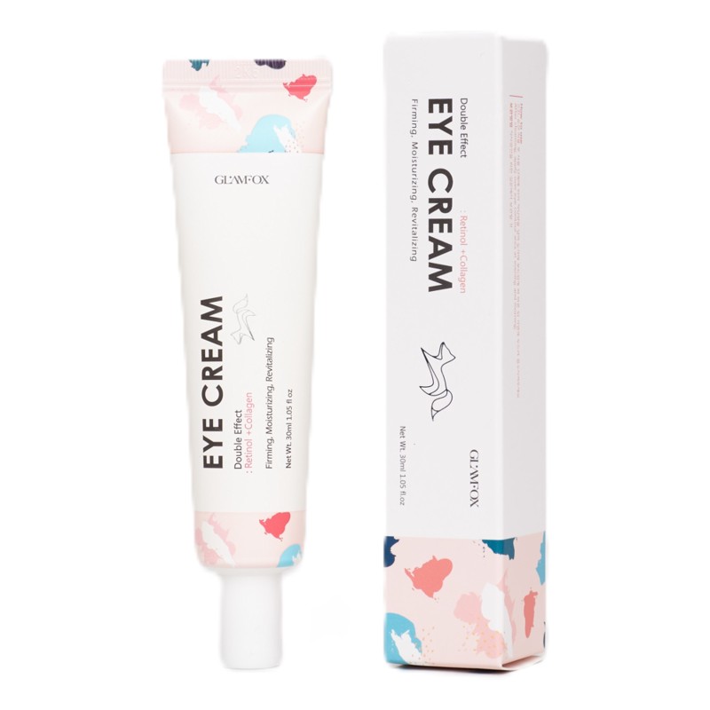 [GLAMFOX] Крем для глаз РЕТИНОЛ И КОЛЛАГЕН двойного действия Double Effect Retinol Collagen Eye Cream, 30 мл