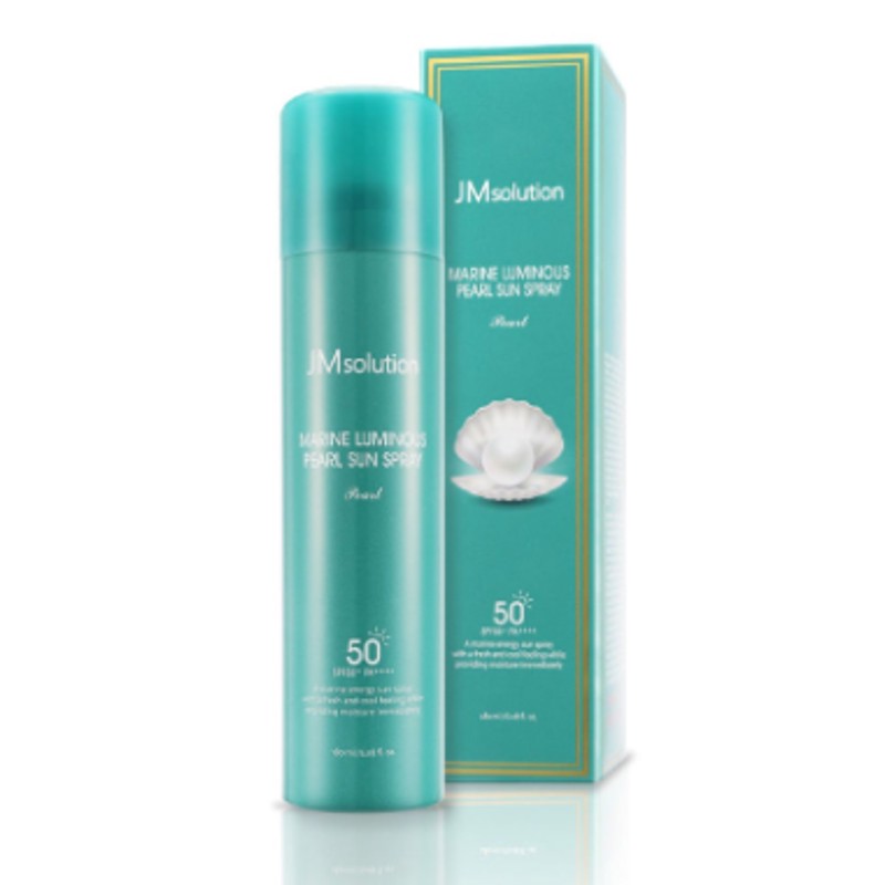 [JMSOLUTION] Спрей для лица и тела солнцезащитный ЭКСТРАКТ ЖЕМЧУГА Marine Luminous Pearl Sun Spray Pearl SPF50+ P