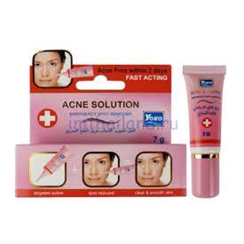 [YOKO] Крем для лица от угрей и прыщей ТОЧЕЧНЫЙ быстрого действия Acne Spots Cream, 7 г