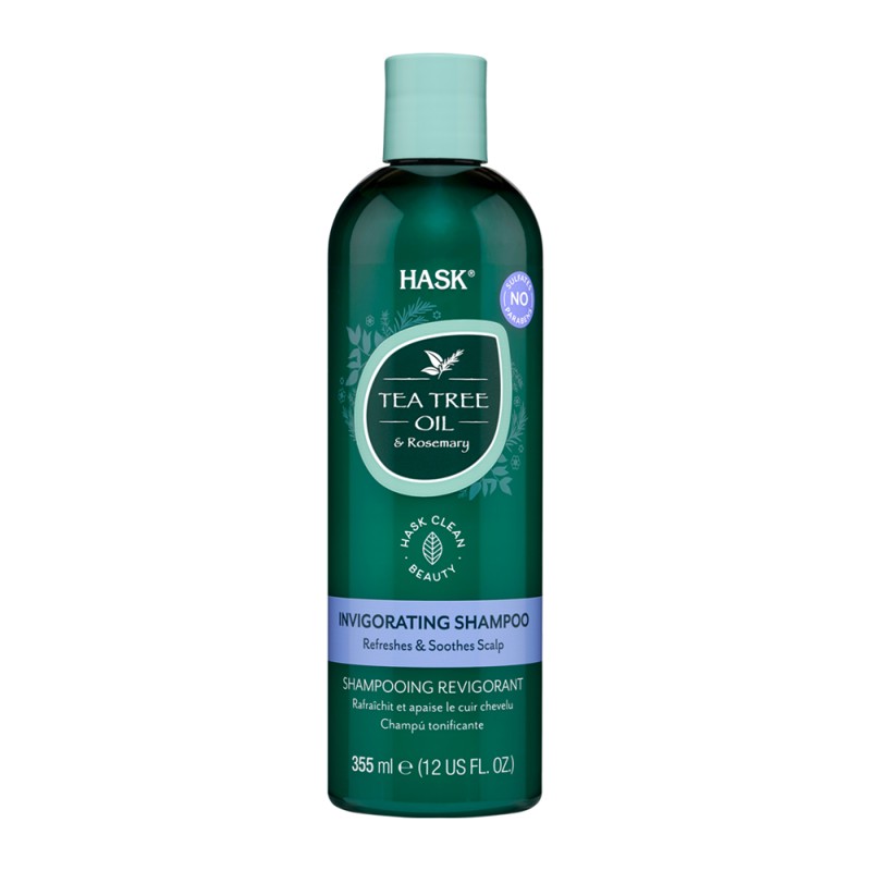 [HASK] Шампунь для волос освежающий МАСЛО ЧАЙНОГО ДЕРЕВА/РОЗМАРИН Tea Tree Oil & Rosemary Invigorating Sham