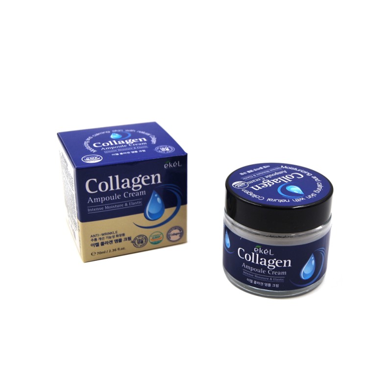 [EKEL] Ампульный крем КОЛЛАГЕН Collagen ampule cream, 70 мл