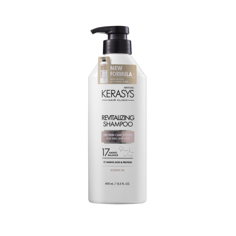 [KERASYS] Шампунь для волос ОЗДОРАВЛИВАЮЩИЙ Revitalizing Shampoo, 400 мл