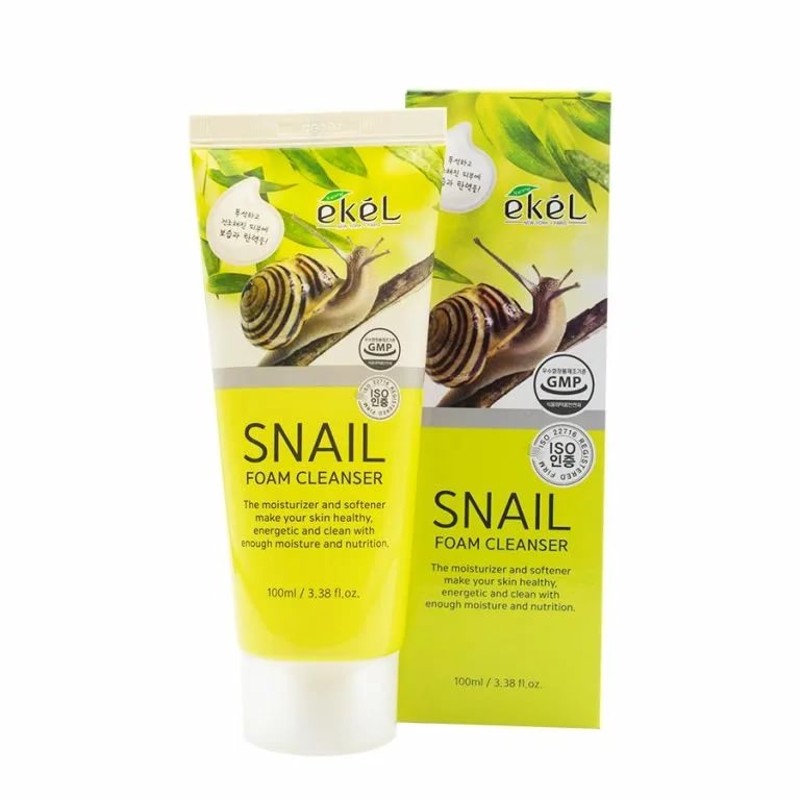 [EKEL] Пенка для лица нежная МУЦИН УЛИТКИ Snail Foam Cleanser, 100 мл