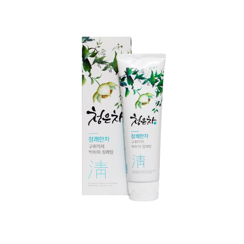 [DENTAL CLINIC 2080] Зубная паста ВОСТОЧНЫЙ ЧАЙ МЯТА Cheong-En-Cha Cheong Peppermint Toothpaste, 120 гр