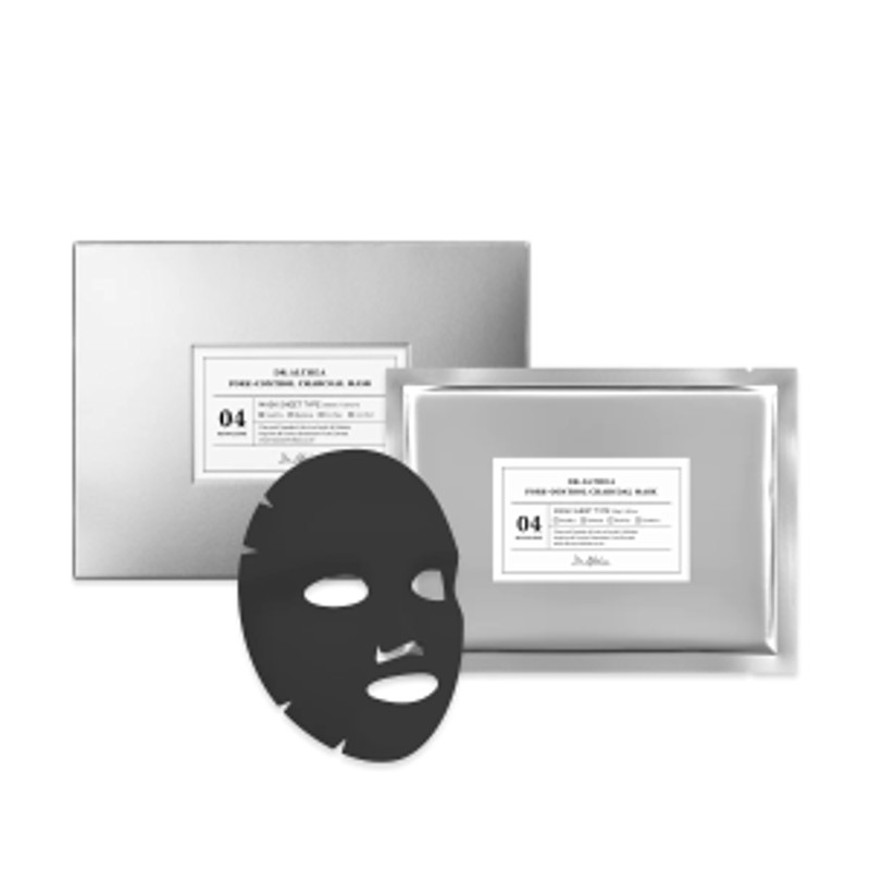 [DR. ALTHEA] Тканевая маска для лица СЕБУМ-КОНТРОЛЬ Dr. Althea Pore-Control Charcoal Mask, 5 шт