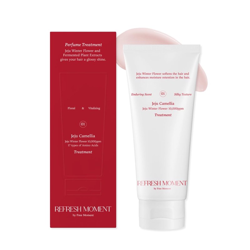 [DR. ALTHEA] Кондиционер для волос парфюмированный КАМЕЛИЯ ЧЕДЖУ Refresh Moment Perfume Treatment 01 Jeju Camelli