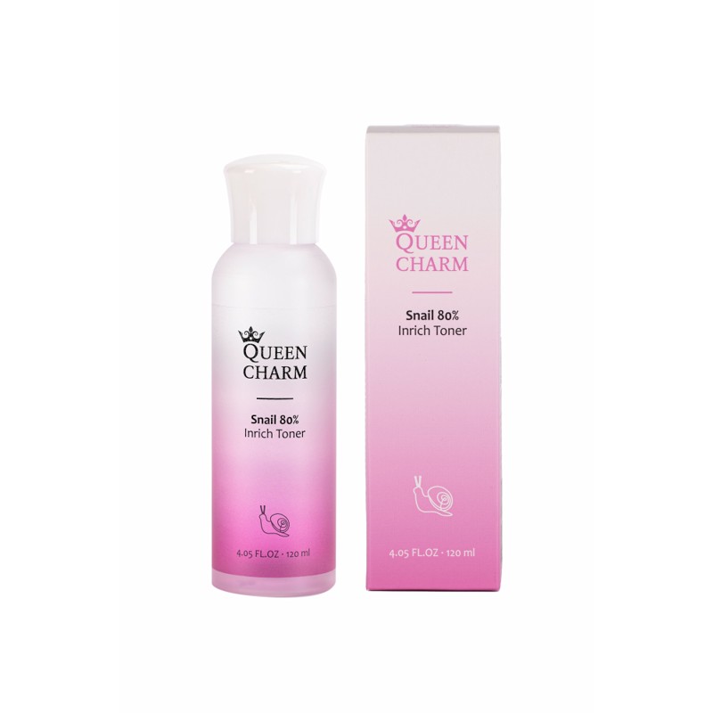 [QUEENCHARM] Тонер для лица МУЦИН УЛИТКИ 80% нормализующий Snail Inrich Toner, 120 мл