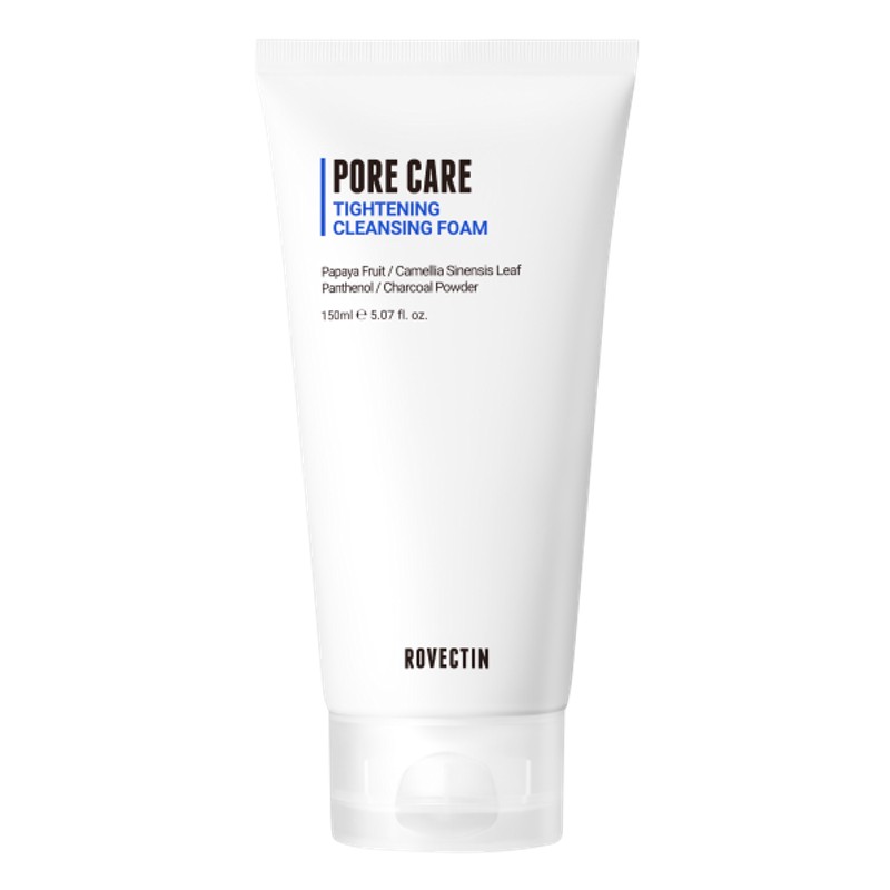[ROVECTIN] Пенка для лица очищающая СУЖЕНИЕ ПОР Pore Care Tightening Cleansing Foam, 150 мл