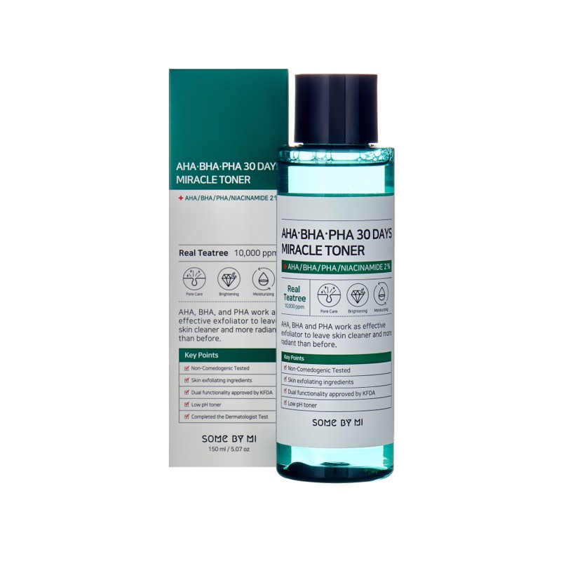 [SOME BY MI] Тонер для лица очищающий КИСЛОТЫ Some By Mi AHA·BHA·PHA 30 Days Miracle Toner, 150 мл