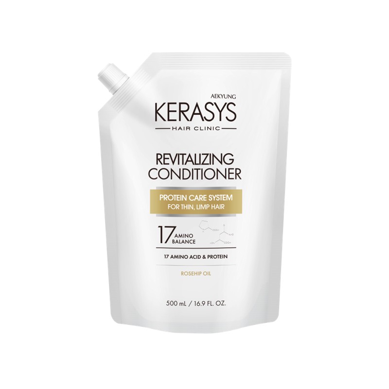 [KERASYS] Кондиционер для волос ОЗДОРАВЛИВАЮЩИЙ Revitalizing Conditioner (запасной блок), 500 мл