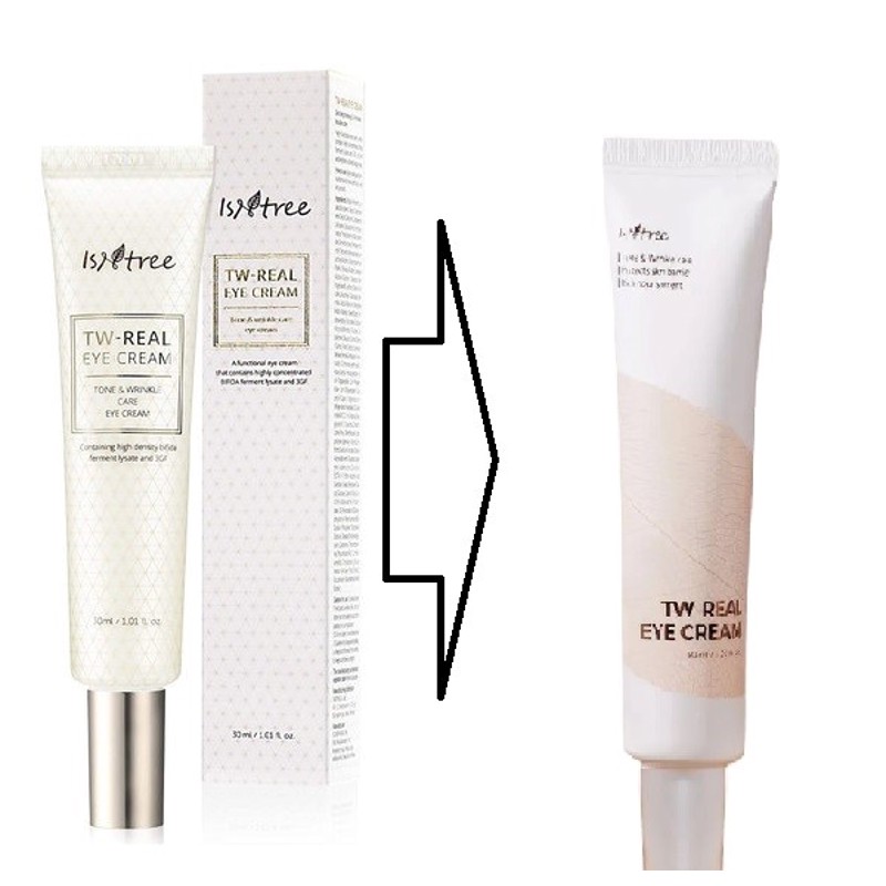 [ISNTREE] Крем для век и кожи вокруг глаз АНТИВОЗРАСТНОЙ TW-Real Eye Cream, 30 мл
