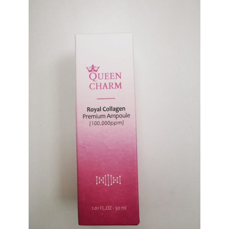 [QUEENCHARM] Сыворотка для лица КОЛЛАГЕН 10% увлажняющая ампульная, 30 мл