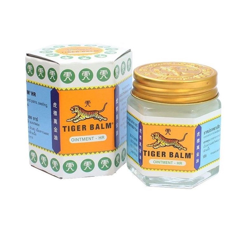 [TIGER BALM] Бальзам для тела белый ХОЛОДНЫЙ White Ointment, 19,4 г