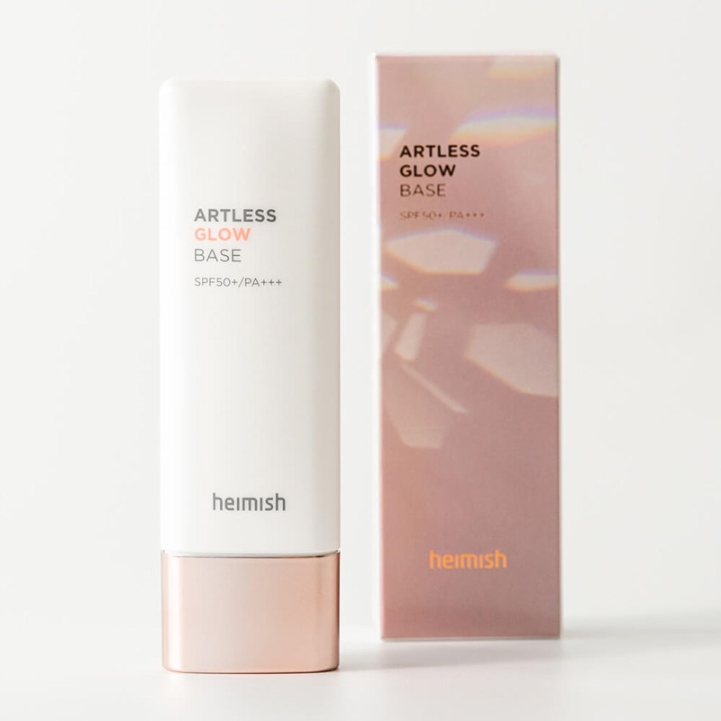 [HEIMISH] База под макияж ВЫРАВНИВАЮЩАЯ Artless Glow Base SPF50+ PA+++(Renew), 40 мл
