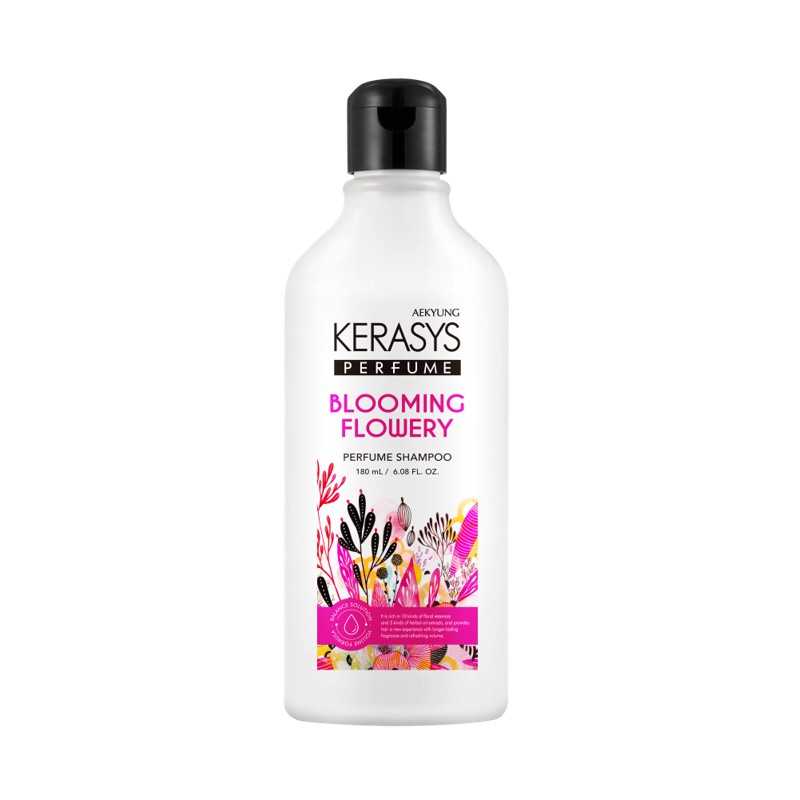 [KERASYS] Шампунь для волос ФЛЕР Blooming Flowery, 180 мл