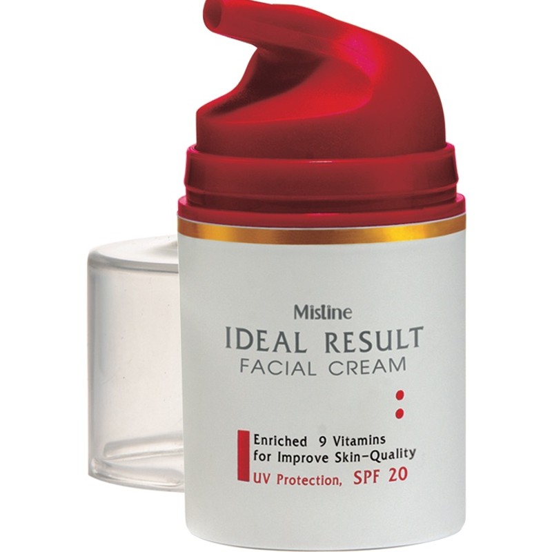 [MISTINE] Крем для лица 9 Витаминов антивозрастной с защитой от солнца SPF 20 deal Result Facial Cream, 45 гр