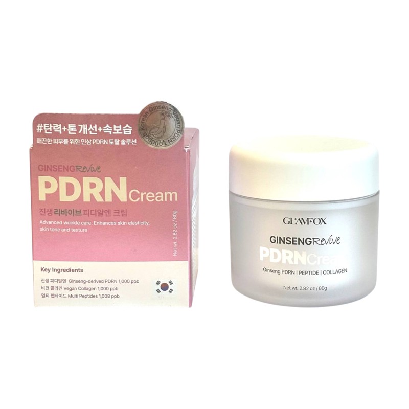 [GLAMFOX] Крем для лица антивозрастной ЭКСТРАКТ ЖЕНЬШЕНЯ и ПДРН Ginseng Revive Cream, 80 мл
